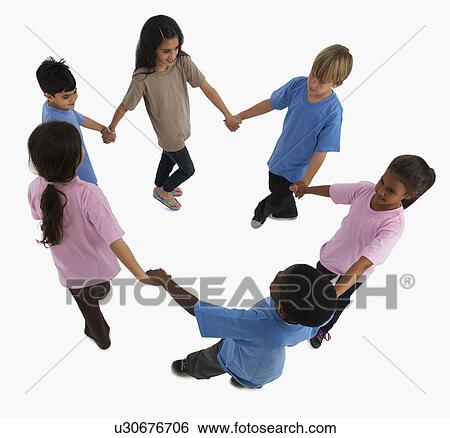 Stock Photograph - Children playing. Fotosearch