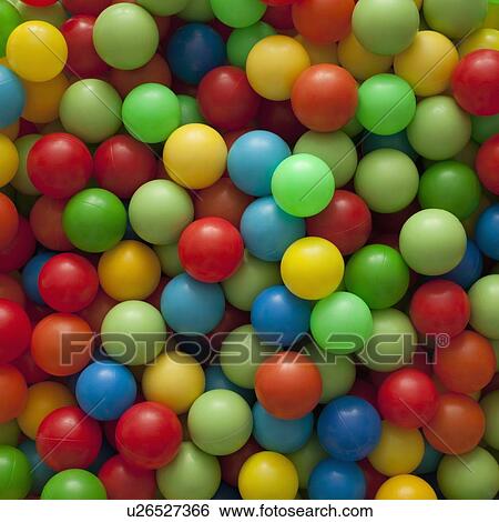 Stock Photograph - Colorful balls. Fotosearch