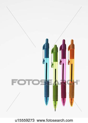Colorful pens View Large Photo Image Stock Image - Colorful pens. Fotosearch