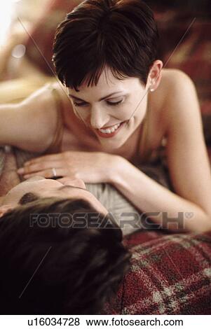 Stock Photo - Couple embracing. Fotosearch