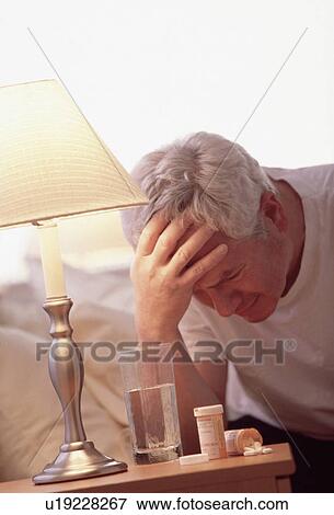 Stock Photo - Depressed man. Fotosearch