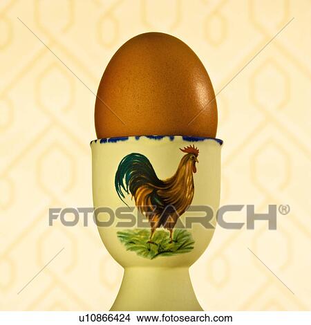 Picture - Egg in cup. Fotosearch