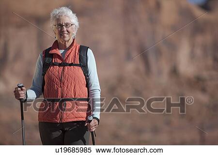 Elderly hiker View Large Photo Image Stock Photography - Elderly hiker. Fotosearch