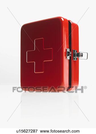 Stock Photo - First aid kit. Fotosearch