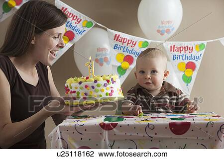 First birthday View Large Photo Image Stock Image - First birthday. Fotosearch