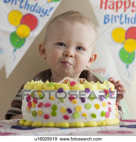 First birthday View Large Photo Image Stock Photo - First birthday. Fotosearch