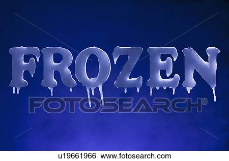 Stock Photograph - Frozen. Fotosearch