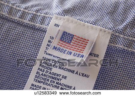 Garment label View Large Photo Image Stock Photo - Garment label. Fotosearch