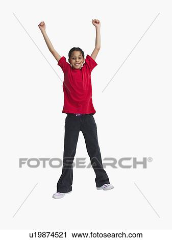 Girl jumping View Large Photo Image Stock Image - Girl jumping. Fotosearch