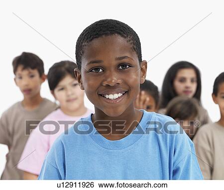 Stock Photograph - Group of children. Fotosearch