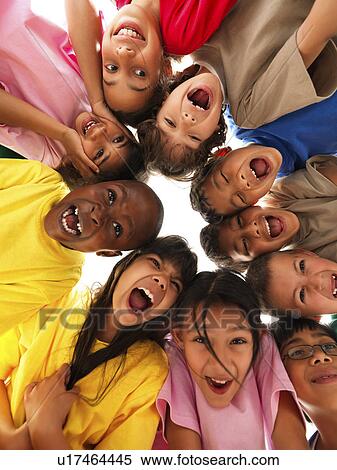 Stock Photography - Group of children. Fotosearch