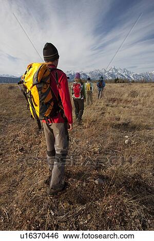 Hikers View Large Photo Image Stock Photograph - Hikers. Fotosearch