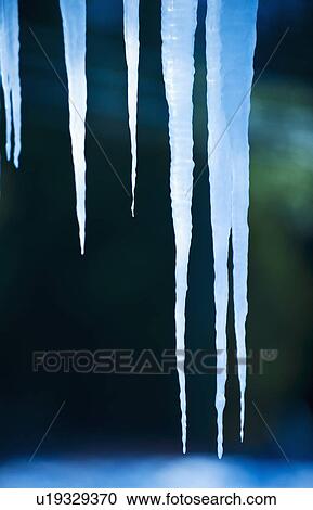 Stock Image - Icicles. Fotosearch