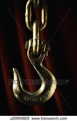 Stock Photo - Industrial grade hook. Fotosearch