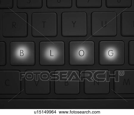 Picture - Keys on keyboard. Fotosearch