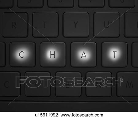 Stock Image - Keys on keyboard. Fotosearch