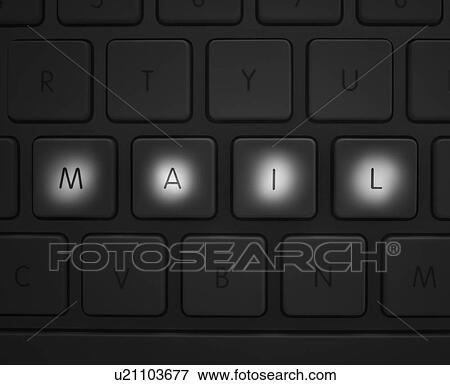 Keys on keyboard View Large Photo Image Stock Photo - Keys on keyboard. Fotosearch