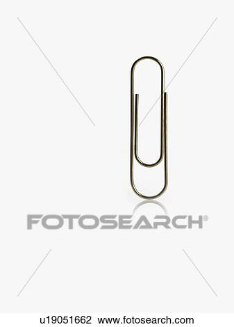 Stock Image - Paper clip. Fotosearch