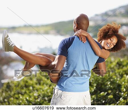 Playful couple View Large Photo Image Stock Photo - Playful couple. Fotosearch