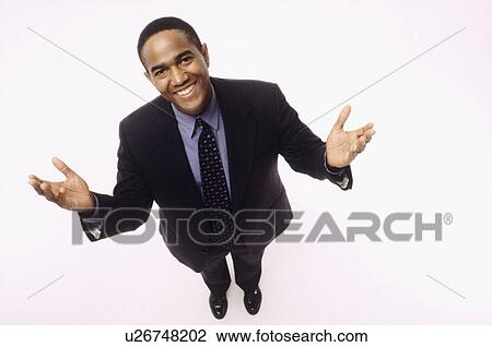 Stock Image - Portrait of a businessman. Fotosearch