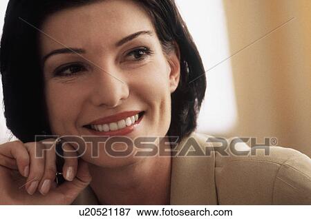 Portrait of a businesswoman View Large Photo Image Stock Photo - Portrait of a businesswoman. Fotosearch