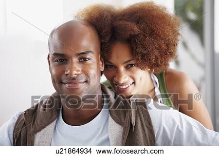 Picture - Portrait of a couple. Fotosearch