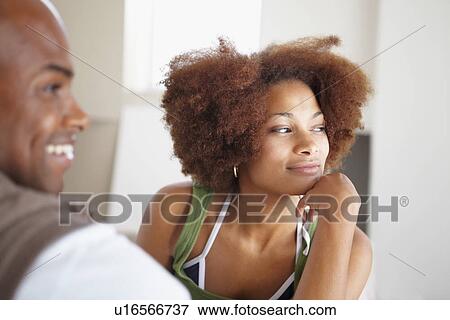 Stock Photo - Portrait of a couple. Fotosearch