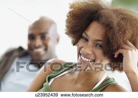 Stock Photo - Portrait of a couple. Fotosearch