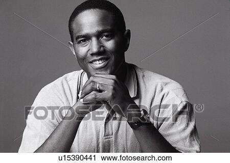 Stock Image - Portrait of a man. Fotosearch