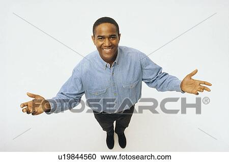 Stock Image - Portrait of a man. Fotosearch