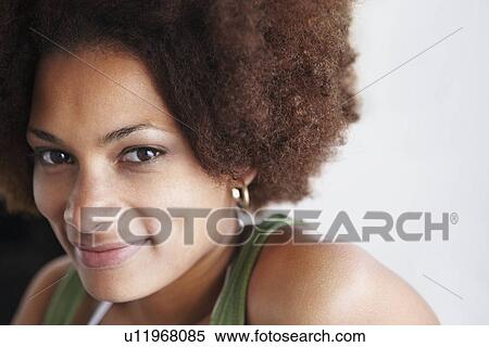 Stock Photography - Portrait of a woman. Fotosearch