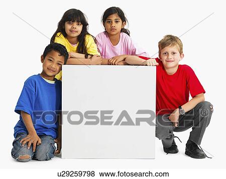 Portrait of children View Large Photo Image Stock Photo - Portrait of children. Fotosearch