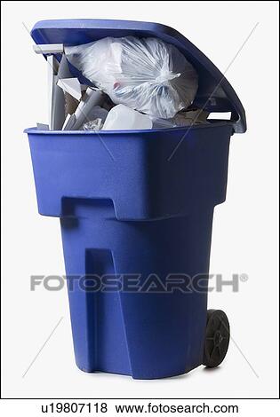 Stock Photo - Recycling bin. Fotosearch