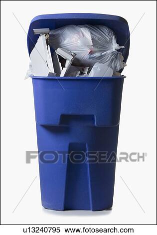 Recycling bin View Large Photo Image Stock Photography - Recycling bin. Fotosearch