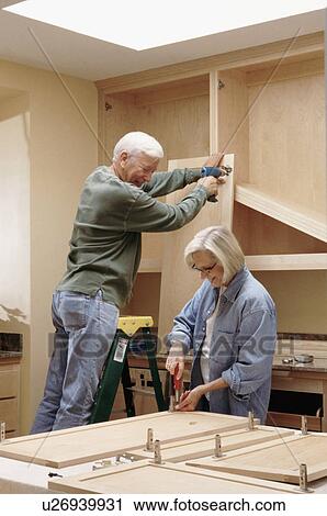 Remodeling the kitchen View Large Photo Image Stock Image - Remodeling the kitchen. Fotosearch