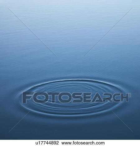 Stock Image - Ripples in water. Fotosearch