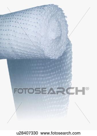 Stock Image - Roll of gauze. Fotosearch