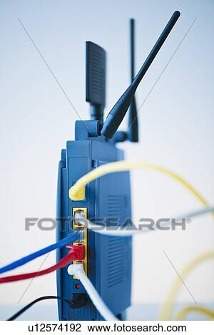 Stock Image - Router. Fotosearch