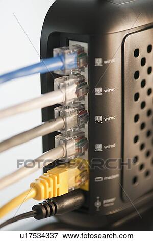 Stock Photo - Router. Fotosearch