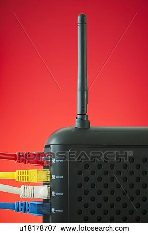 Stock Photo - Router. Fotosearch