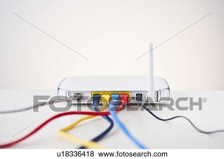 Router View Large Photo Image Stock Photo - Router. Fotosearch