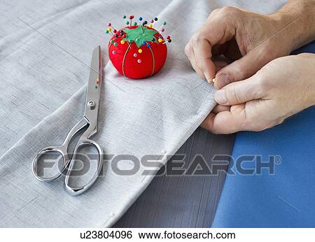 Sewing View Large Photo Image Stock Photograph - Sewing. Fotosearch