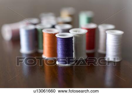 Spools of thread View Large Photo Image Stock Image - Spools of thread. Fotosearch