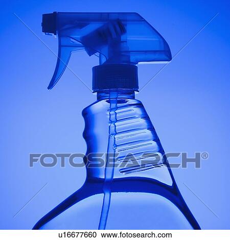 Stock Image - Spray bottle. Fotosearch