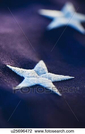 Stars on American flag View Large Photo Image Stock Image - Stars on American flag. Fotosearch