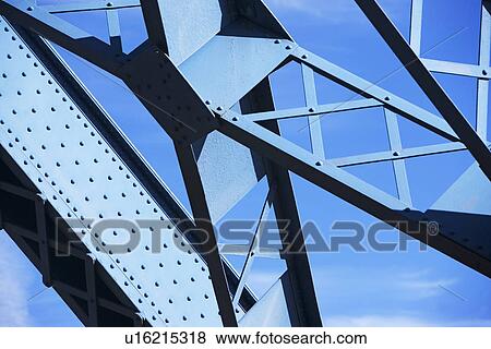 Stock Photo - Steel bridge. Fotosearch