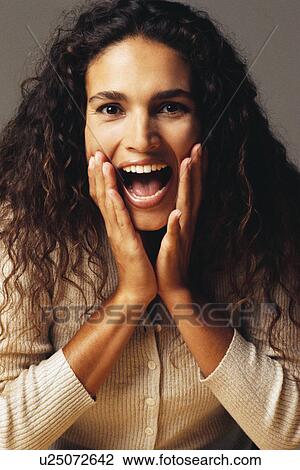 Surprised woman View Large Photo Image Stock Image - Surprised woman. Fotosearch