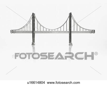 Suspension bridge View Large Photo Image Picture - Suspension bridge. Fotosearch