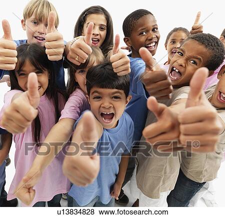 Stock Photo - Thumbs up. Fotosearch