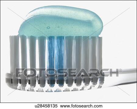 Stock Photography - Toothbrush and toothpaste. Fotosearch